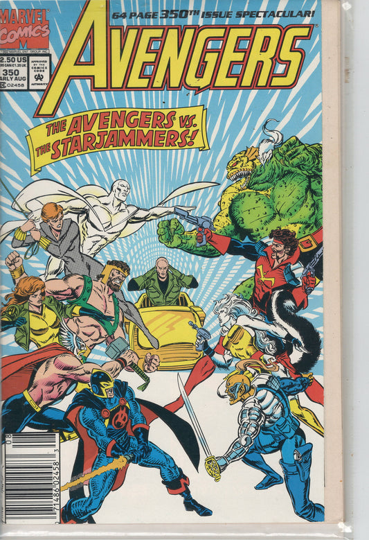 Pre-Owned - The Avengers #350  (Early August 1992)