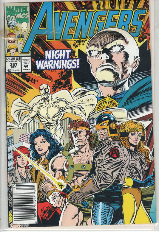 Pre-Owned - The Avengers #357  (December 1992)