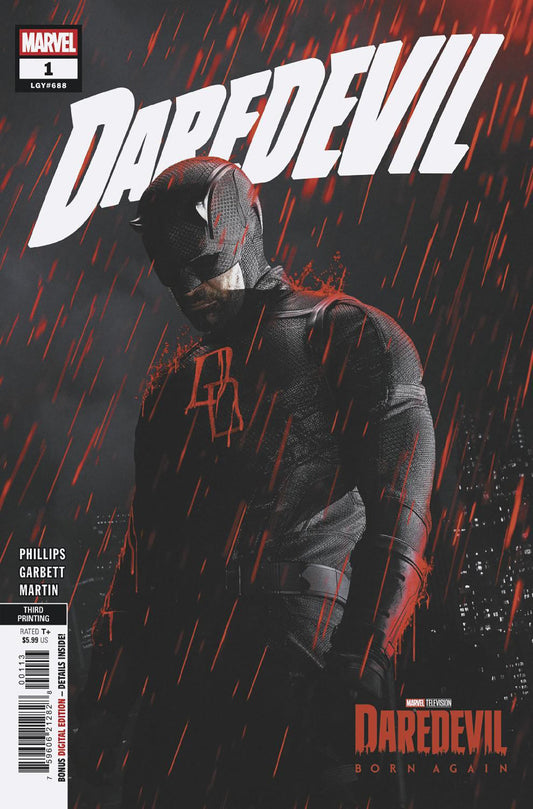 DAREDEVIL #1 MARVEL TELEVISION 3RD PRINTING VARIANT - Image