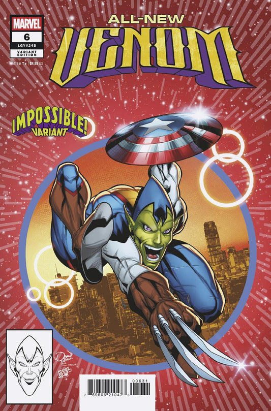 ALL-NEW VENOM #6 LOGAN LUBERA IMPOSSIBLE! VARIANT - Image