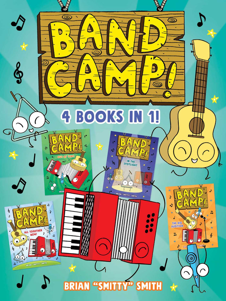 Band Camp! 4 Books In 1! (A Little Bee Graphic Novel Series For Kids) - Books - Image - Pop Weasel