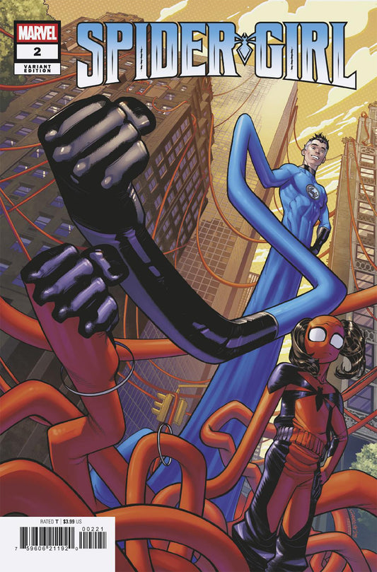 SPIDER-GIRL #2 JAVIER GARRON SPIDER-GIRL FUNHOUSE MIRROR VARIANT - Image