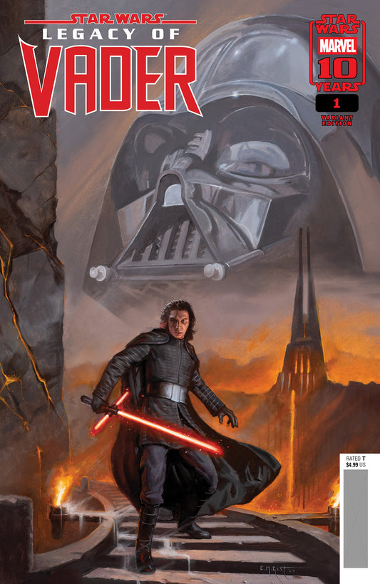 STAR WARS: LEGACY OF VADER #1 E.M. GIST VARIANT image