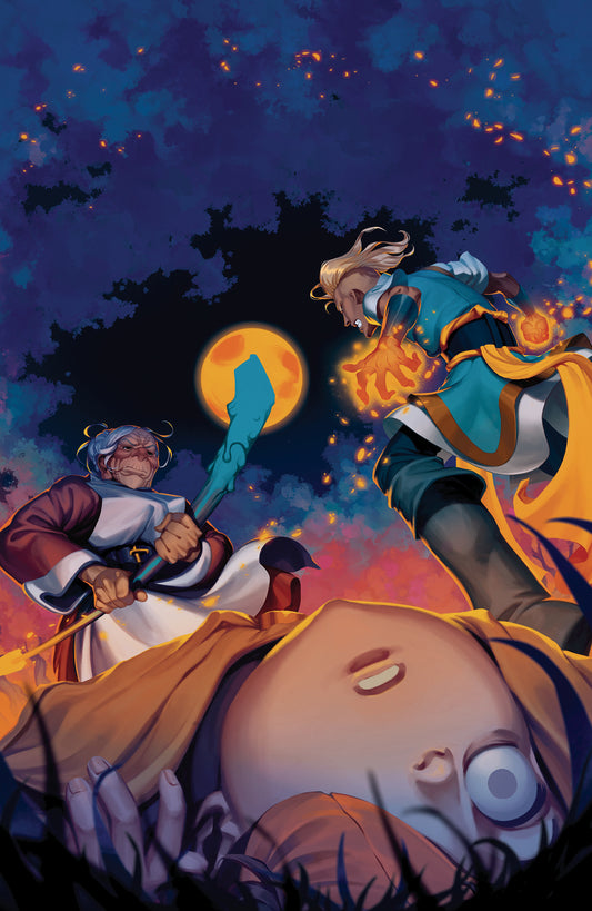 The Last Witch: Blood & Betrayal #3 D Unlimited Variant (Full Art, Glass) - Image