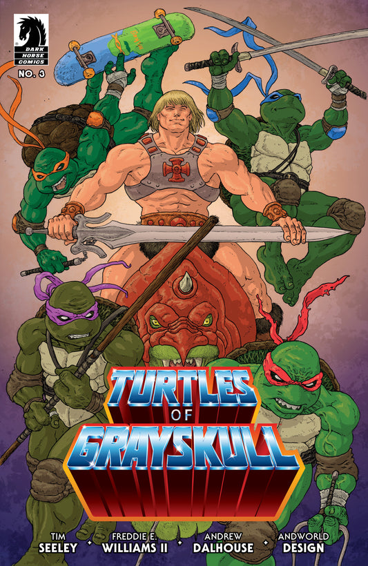 Masters of the Universe/Teenage Mutant Ninja Turtles: Turtles of Grayskull #3 (CVR C) (Ramon Villalobos) image