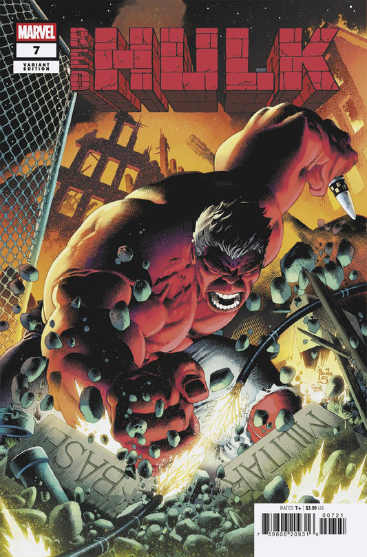 RED HULK #7 PAULO SIQUEIRA VARIANT [DOOM] - Image