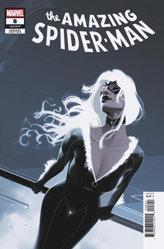 AMAZING SPIDER-MAN #8 JEFF DEKAL BLACK CAT VARIANT - Image
