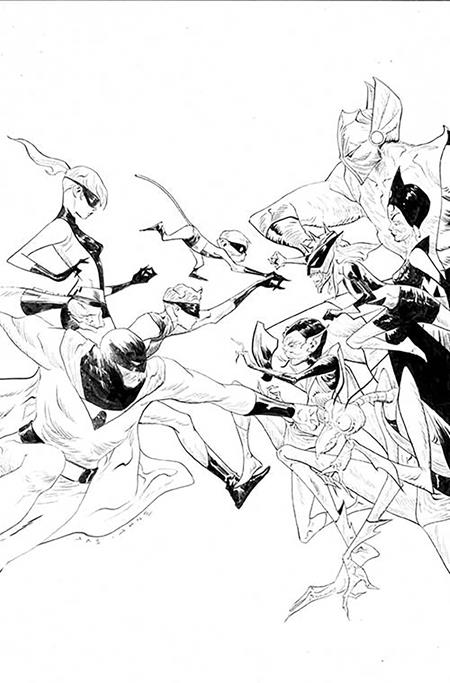 Space Ghost Annual #1  | One Shot  N Inc 1:15 Jae Lee Line Art Virgin Var - Image
