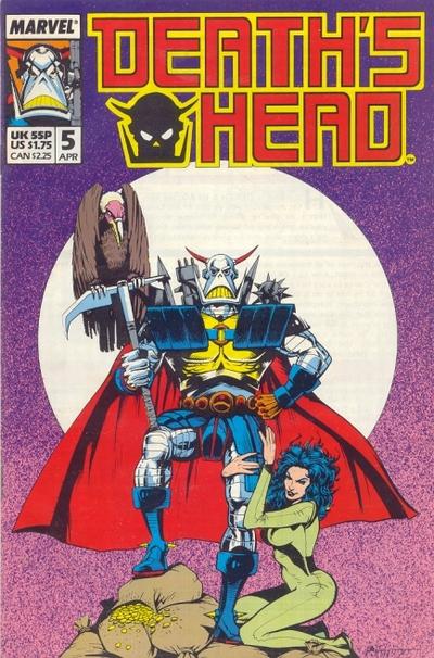 Pre-Owned - Death's Head (1988 series) #5 (April 1989) - Cover Image