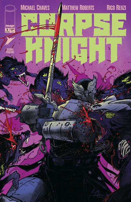Corpse Knight #2 (of 6) 2nd Ptg - Image