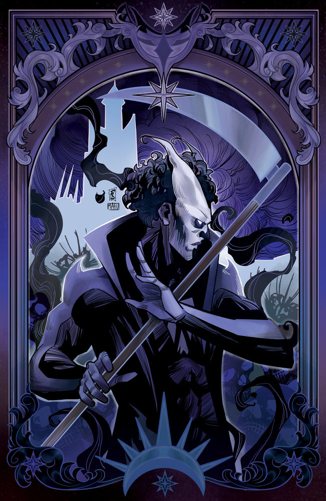 Valiant Beyond: Tales of the Shadowman Finale--Darque Legacy Variant B (Sabbatini Full Art Tarot Variant) - Comics - Image - Pop Weasel