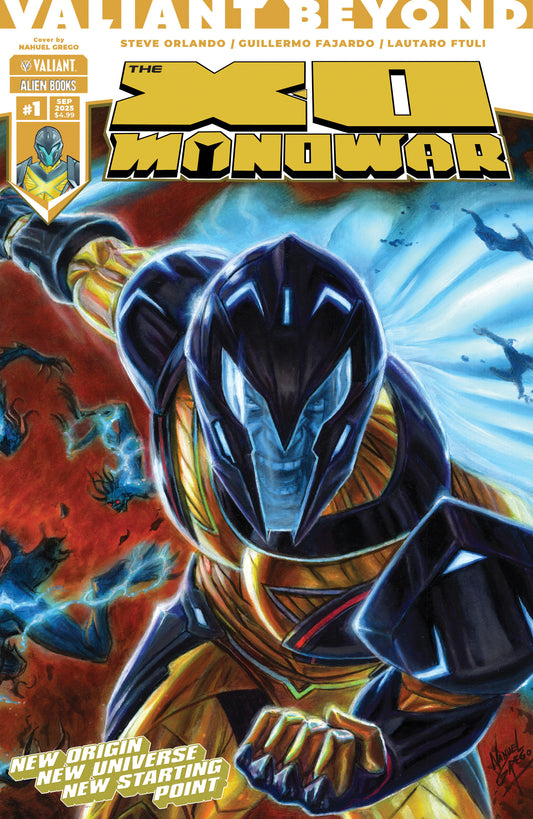 Valiant Beyond: The X-o Manowar #1 Variant B (grego Wraparound Variant) - Image