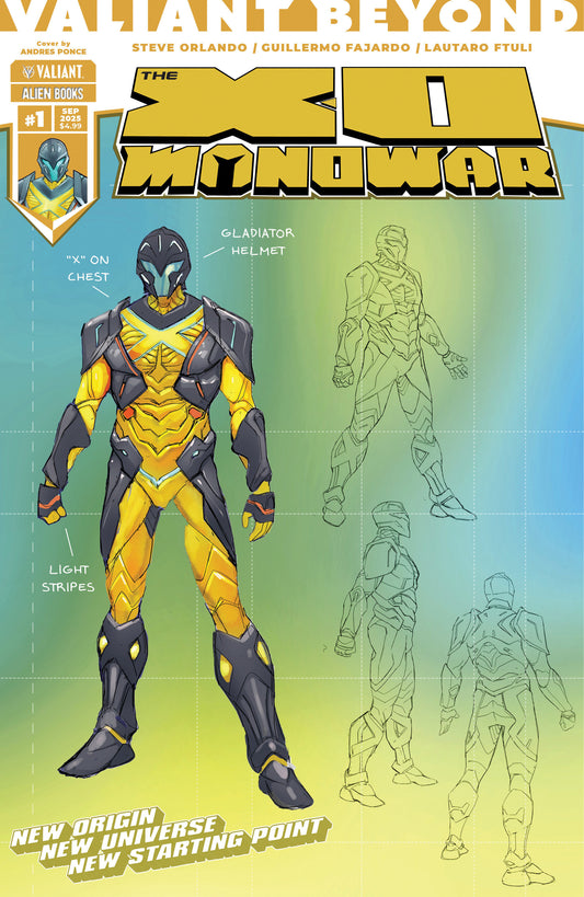 Valiant Beyond: The X-o Manowar #1 Variant D (ponce Design Variant) - Image