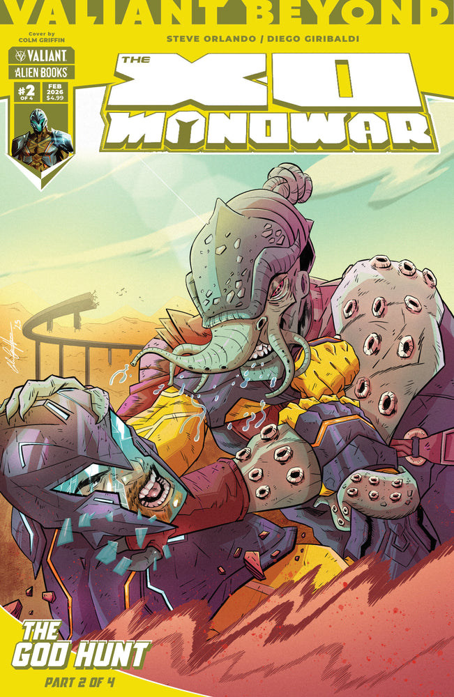 Valiant Beyond: The X-O Manowar #6--The God Hunt #2 Cover A (Griffin) - Comics - Image - Pop Weasel