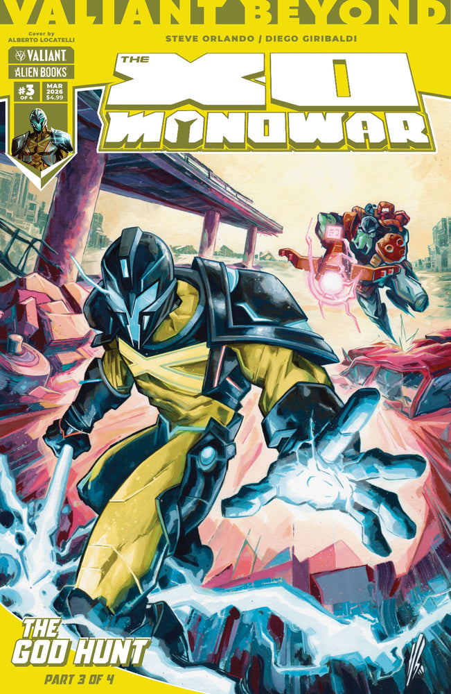 Valiant Beyond: The X-O Manowar #7--The God Hunt #3 Variant B (Locatelli) - Comics - Image - Pop Weasel