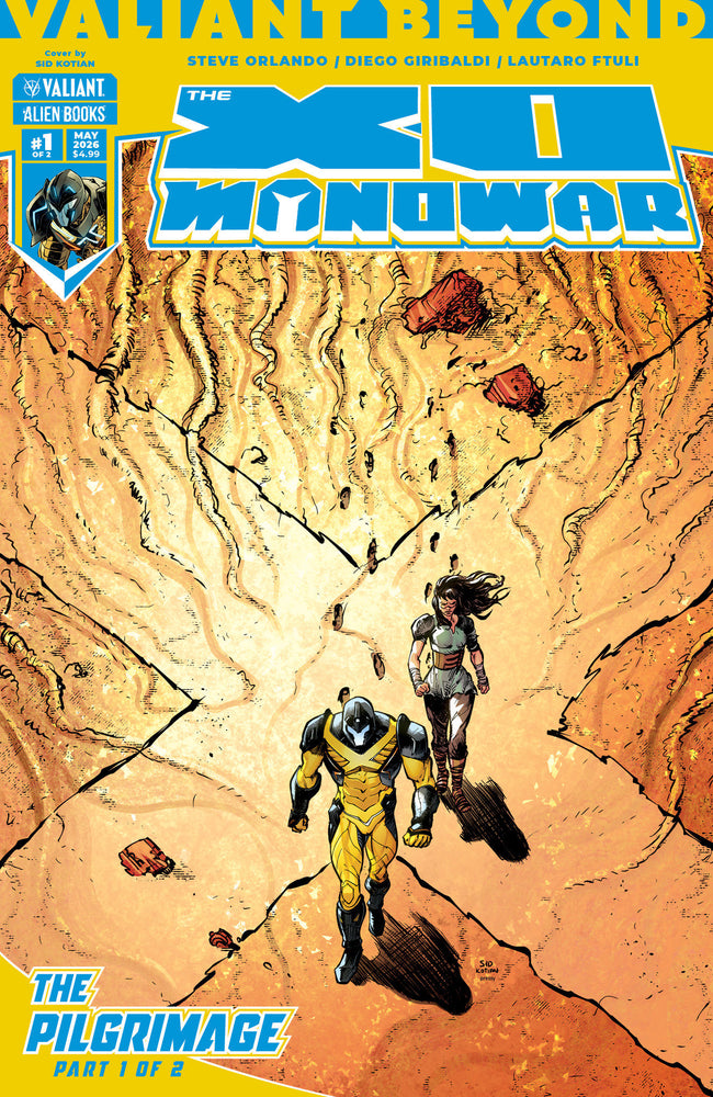 Valiant Beyond: The X-O Manowar #9--The Pilgrimage #1 Cover A (Kotian) - Comics - Image - Pop Weasel