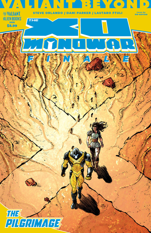 Valiant Beyond: The X-O Manowar Finale--The Pilgrimage Cover A (Kotian) - Image