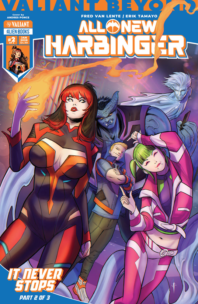 Valiant Beyond: All-New Harbinger #5--It Never Stops #2 Cover A (Ponce) - Comics - Image - Pop Weasel