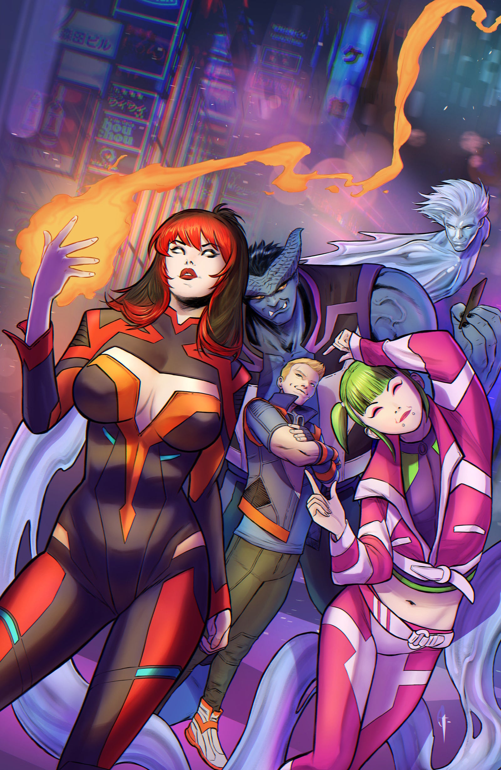 Valiant Beyond: All-New Harbinger #5--It Never Stops #2 Variant C (Ponce Full Art)