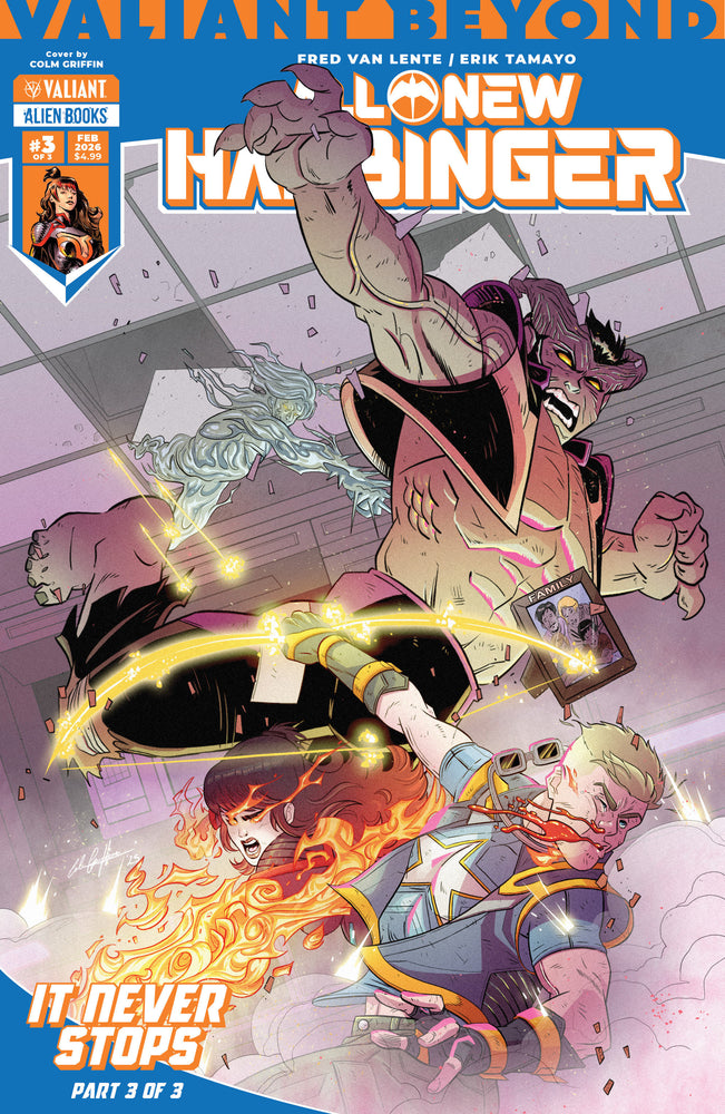 Valiant Beyond: All-New Harbinger #6--It Never Stops #3 Cover A (Griffin) - Comics - Image - Pop Weasel