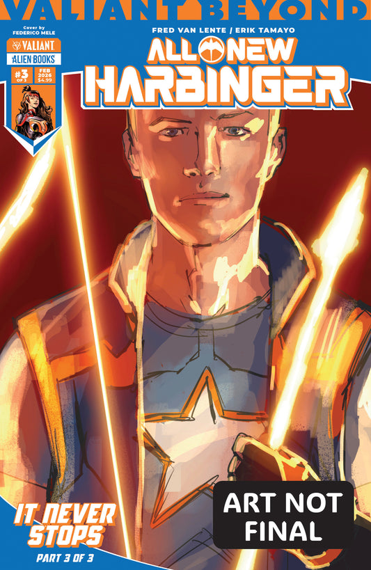 Valiant Beyond: All-New Harbinger #6--It Never Stops #3 Variant B (Mele) - Image