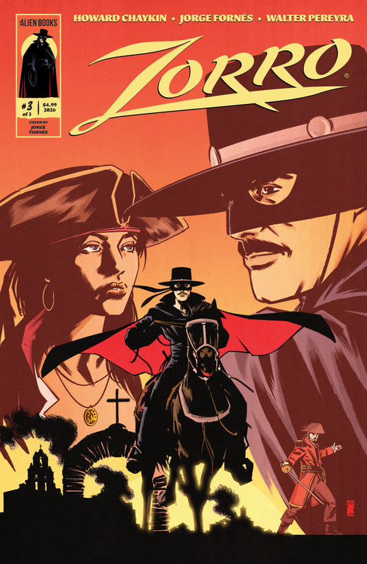 Zorro #3 Cover A (Fornés) - Image