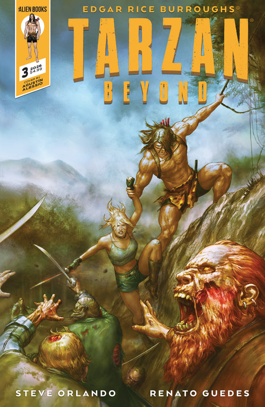 Tarzan Beyond #3 Cover A (Alessio) - Image