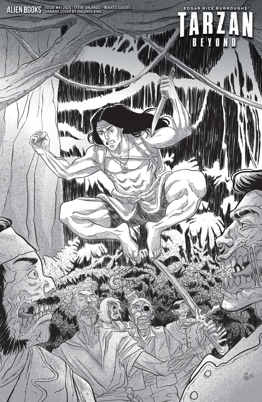 Tarzan Beyond #4 Variant D (King B&W) - Image
