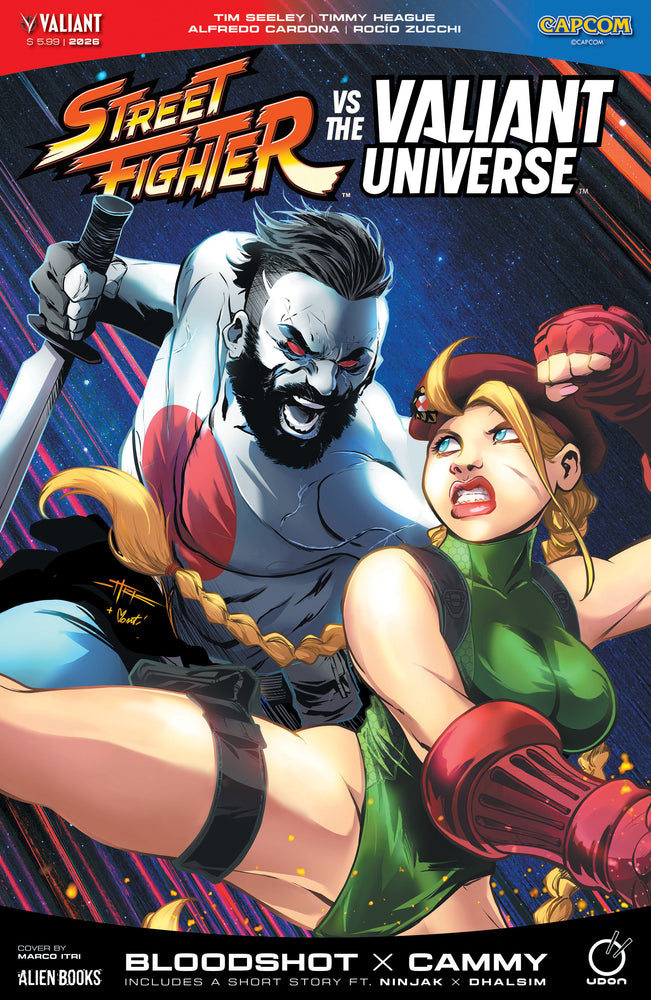 Street Fighter Vs. The Valiant Universe Special Variant C (Itri) - Comics - Image - Pop Weasel