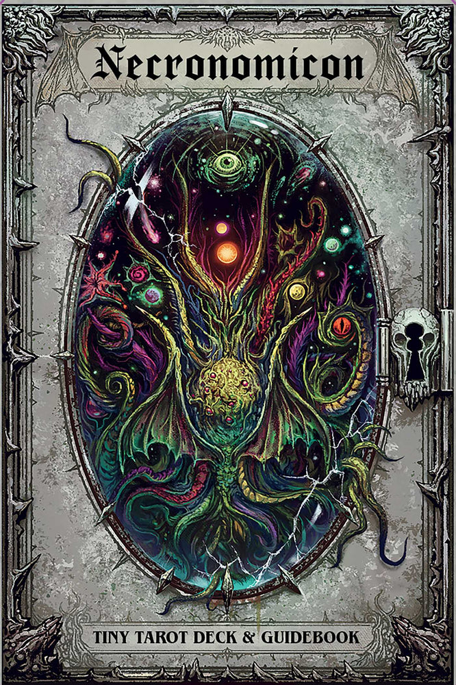 Necronomicon Tiny Tarot Deck and Guidebook image -  - Image - Pop Weasel