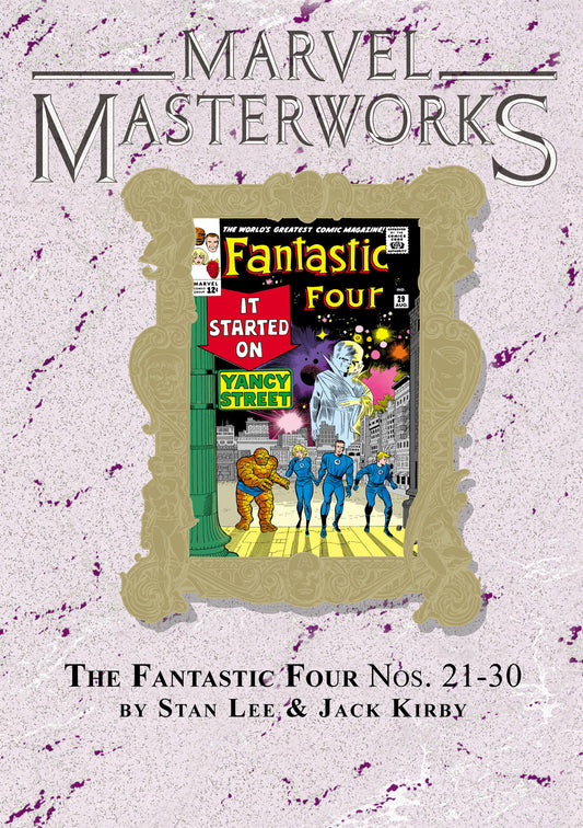 MARVEL MASTERWORKS: THE FANTASTIC FOUR VOL. 3 VARIANT [REMASTERWORKS, DM ONLY] | Hardcover image