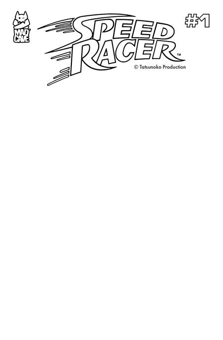 Speed Racer #1  F Blank Var - Image