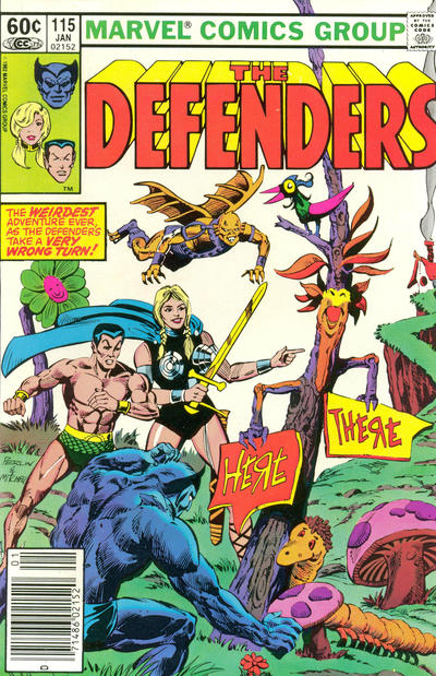 Pre-Owned - The Defenders (1972 series) #115 (January 1983) - Cover Image