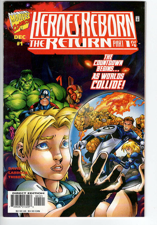 Pre-Owned - Heroes Reborn: The Return #1  (December 1997)