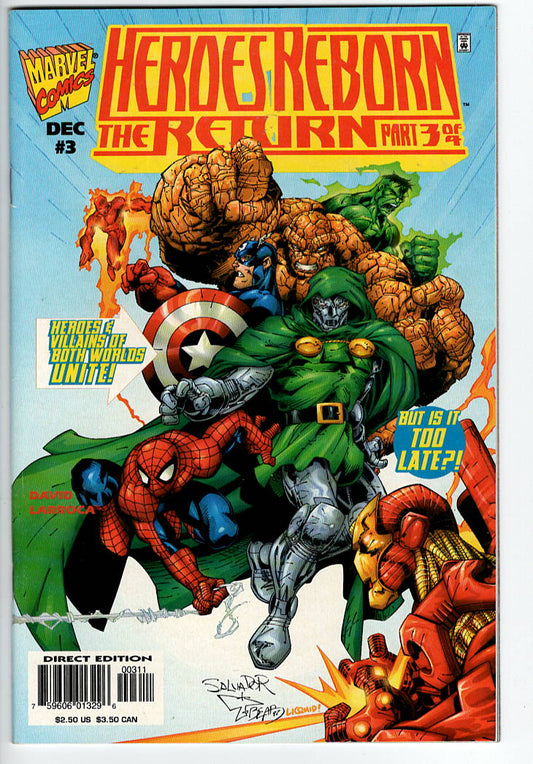 Pre-Owned - Heroes Reborn: The Return #3  (December 1997)