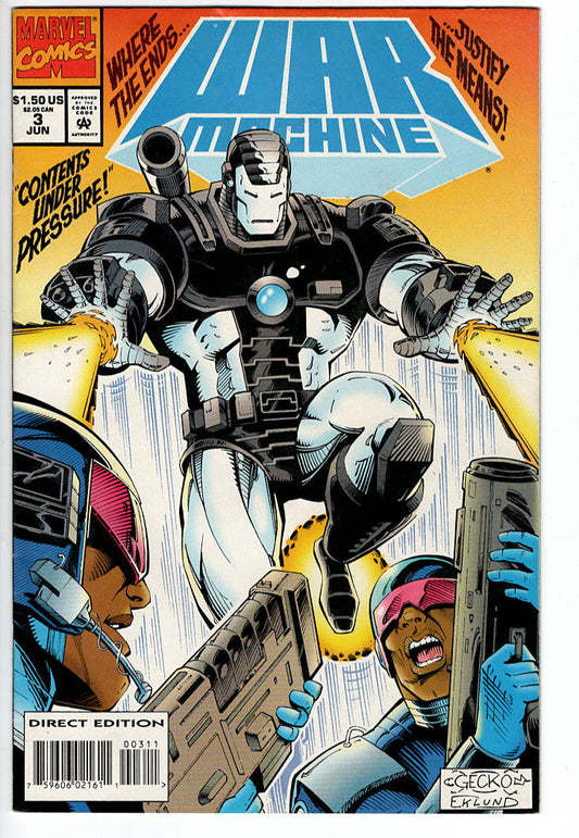 Pre-Owned - War Machine #3  (June 1994)