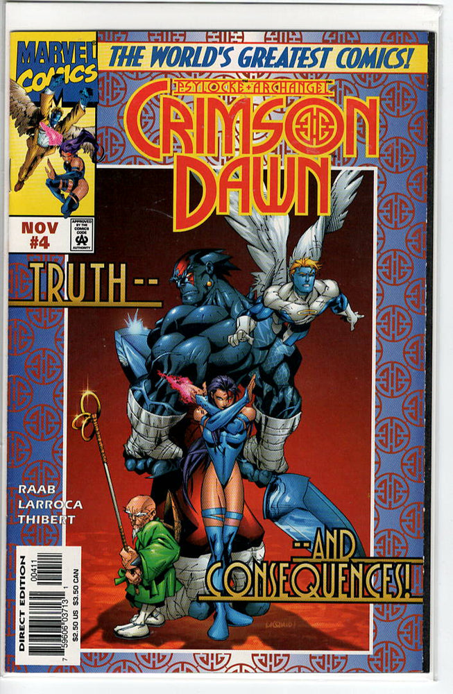 Pre-Owned - Psylocke & Archangel Crimson Dawn - Pre-Owned Comics - Image - Pop Weasel