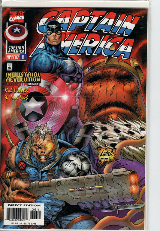 Pre-Owned - Captain America #6  (April 1997)