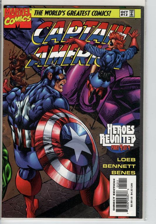 Pre-Owned - Captain America #12  (October 1997)