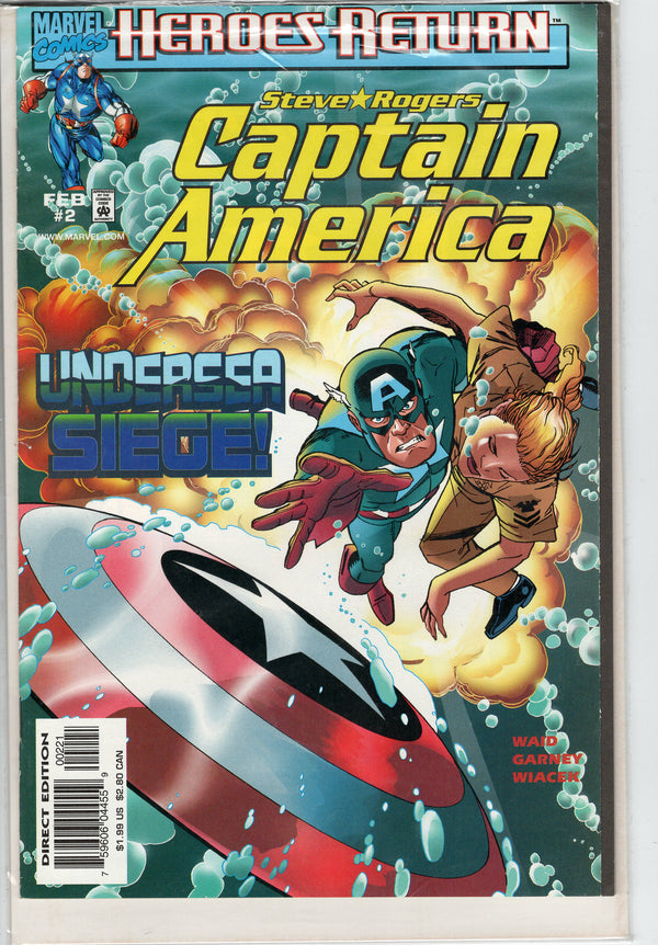 Pre-Owned - Captain America #2  (February 1998)