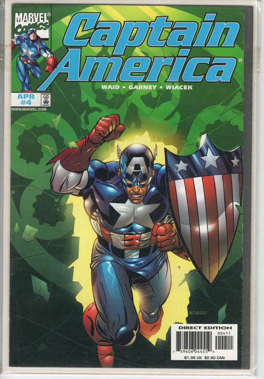 Pre-Owned - Captain America #4  (April 1998)