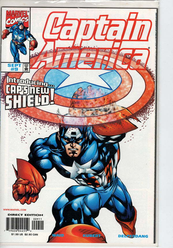 Pre-Owned - Captain America #9  (September 1998)