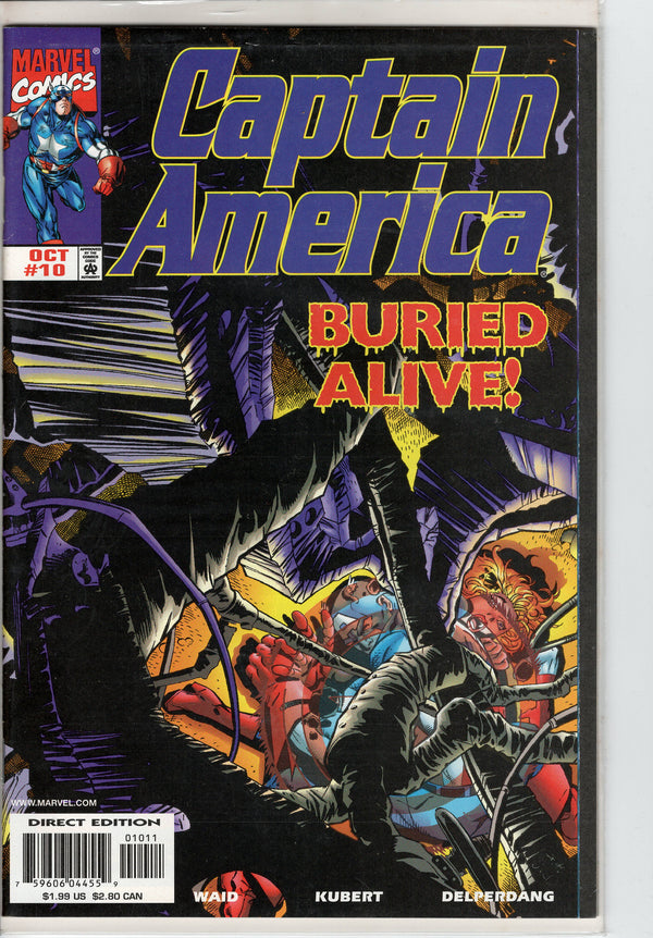 Pre-Owned - Captain America #10  (October 1998)