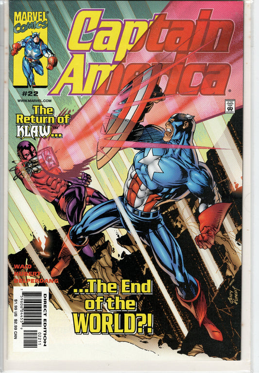 Pre-Owned - Captain America #22  (September 1999)