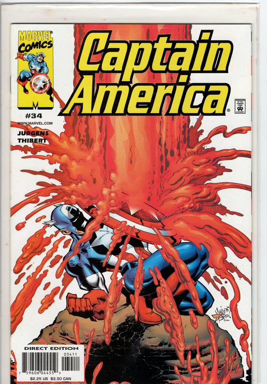 Pre-Owned - Captain America #34  (October 2000)