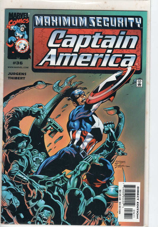 Pre-Owned - Captain America #36  (December 2000)