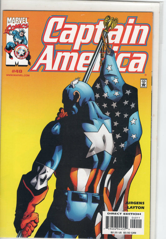 Pre-Owned - Captain America #40  (April 2001)