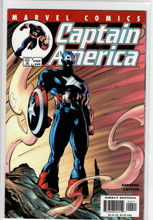 Pre-Owned - Captain America #42 (509)  (June 2001)