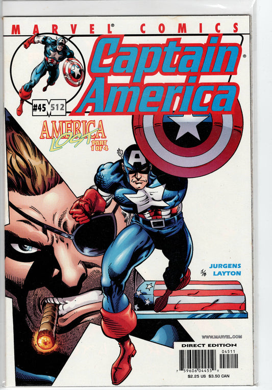 Pre-Owned - Captain America #45 (512)  (September 2001)