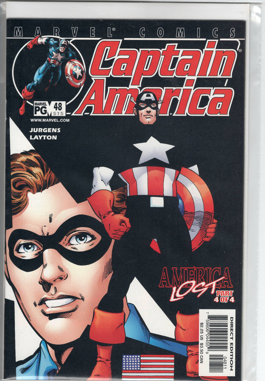 Pre-Owned - Captain America #48 (515)  (December 2001)